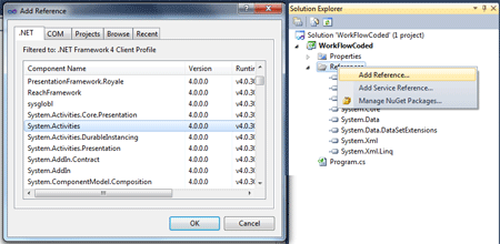 Add reference in workflow