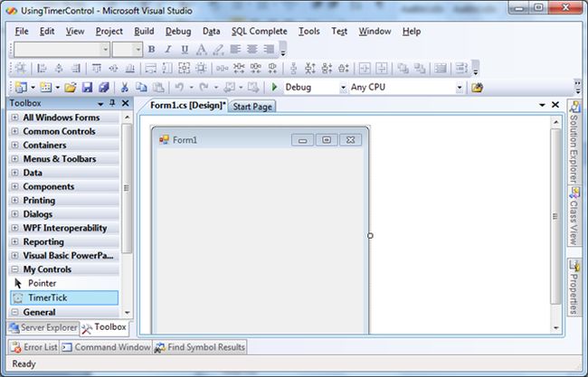 adding control to the project