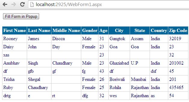 call jquery from code behind