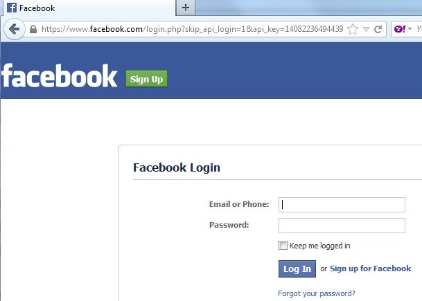 post on fb using grid