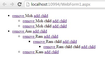 unobtrusive event handlers using knockout