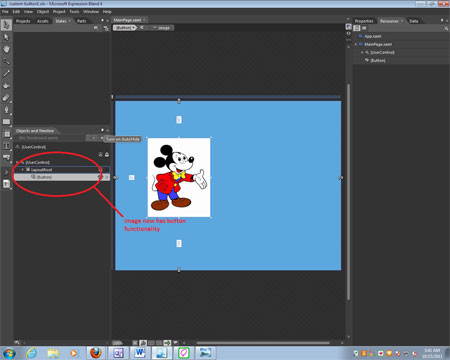 imagebutton in expression blend