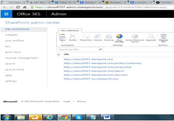 Sign in with site administrator