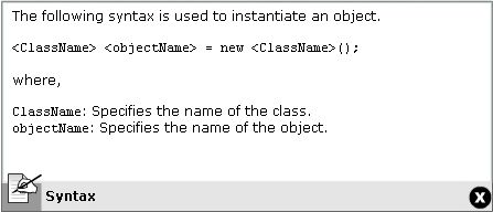 Object Syntax