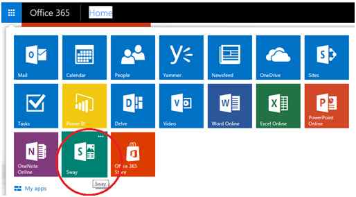 Office 365 tab