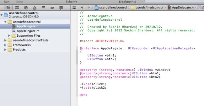code-of-appdelegate.h-in-iPhone.jpg