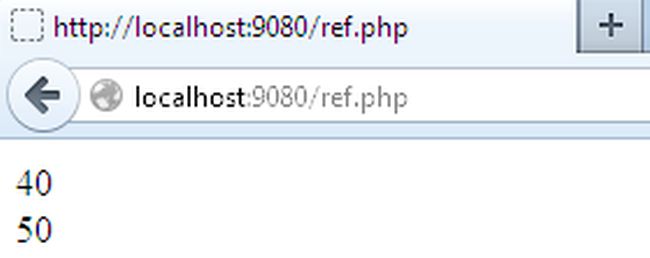Call by reference program in php.jpg