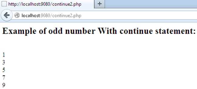Example of odd number with Continue statement.jpg
