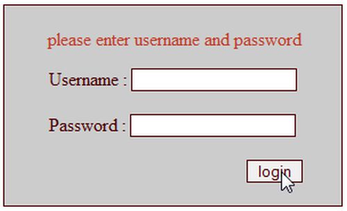 when submit blank form