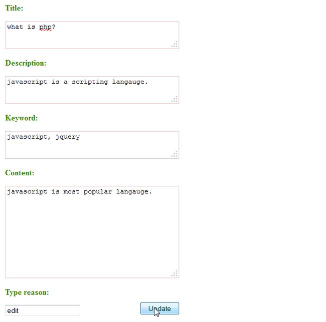 updated your article