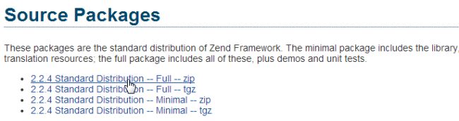 download zend setup step3