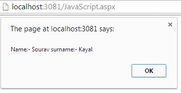 show javascript properties