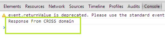 Cross domain AJAX call with GET request