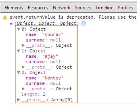 Get complex object using GET request