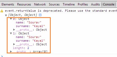 Web-API to return complex data