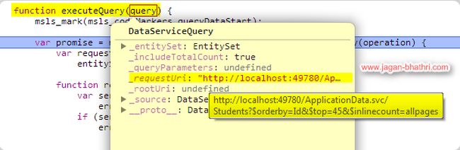 executeQuery function