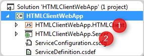 HTML Client web application