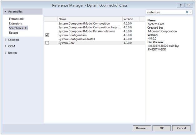 System.Configuration