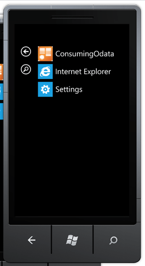 Application Tile in Windows Phone 7
