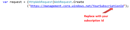 web request in Windows Azure