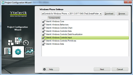Telerik RadControls for Windows Phone 7