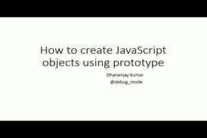 Video: How to Create JavaScript Object usi...