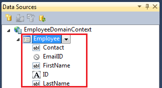 control of column in silverlight