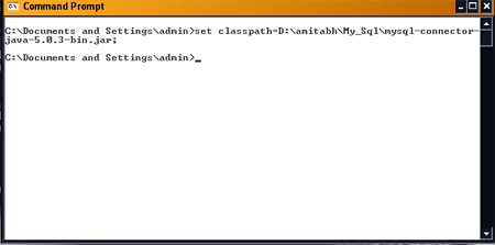 setting classpath temporarily