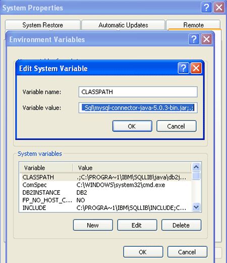 setting classpath permanently