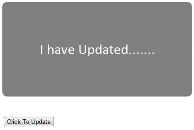 Update Panel After Update