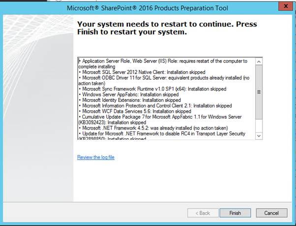 prerequisiteinstaller