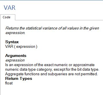 VAR