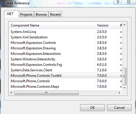 Listpicker in Windows Phone