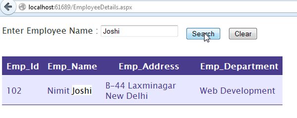 SearchingwithLastName