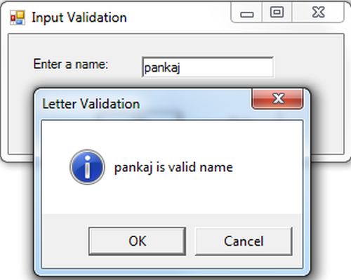 LetterValidation