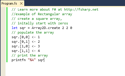 Rectangular Array