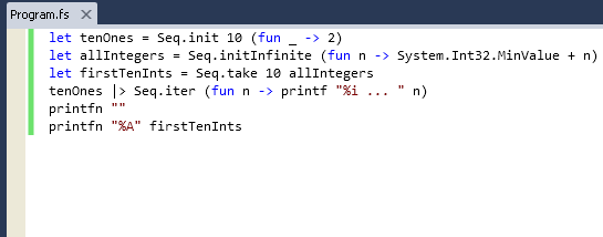 init Example