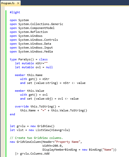 SystemParameters code Part1