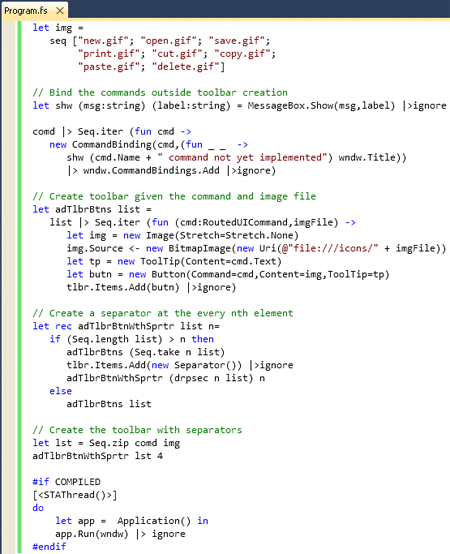 ToolBar Example code Part1.1