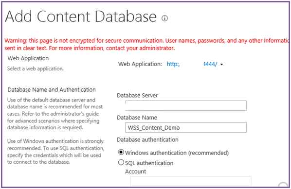appropriate information