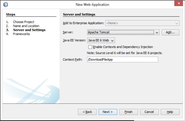 Server and version wizard