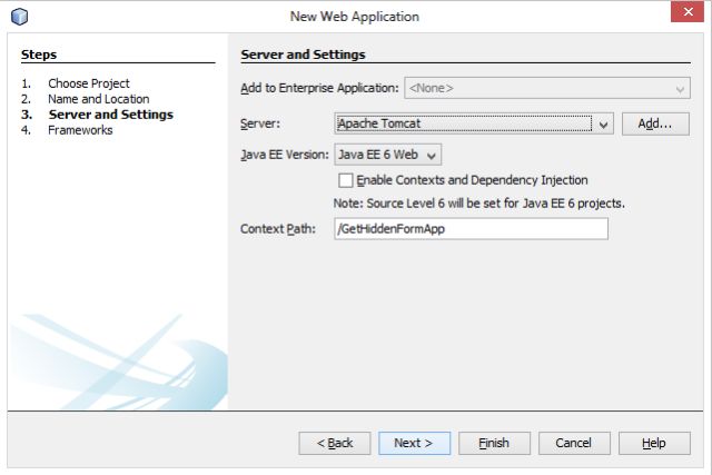 Server and Version wizard