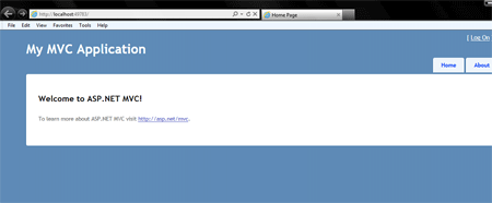 MVC application