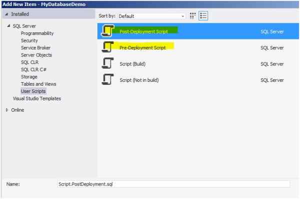 Post Deployment Script