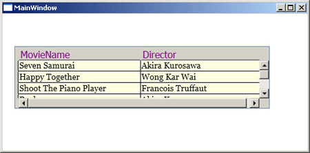 WPF DataGrid with XML