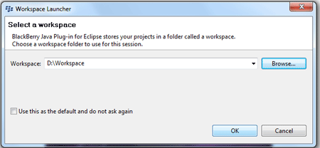 BlackBerry application 