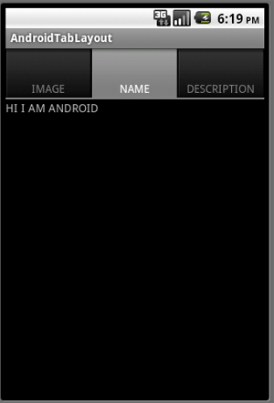 tab layout in android