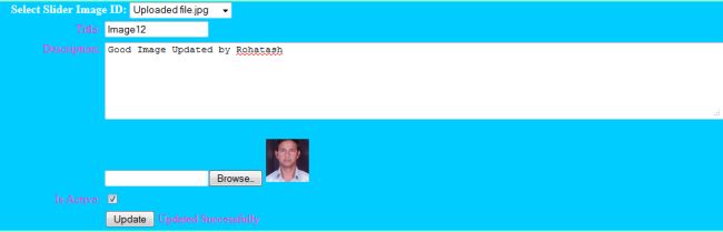 Updated Successfully