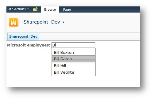 SharePoint 2010 Jquery autocomplete textbox