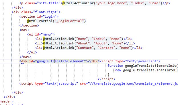 Place the Widget and Script Reference